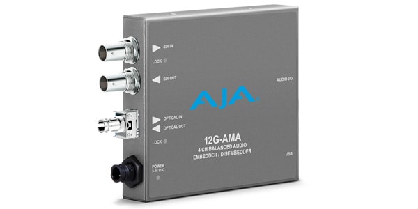 AJA Video Systems / 12G-AMA-R-ST オーディオ エンベッダー/ディスエンベッダー
