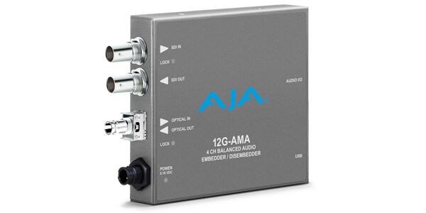 AJA Video Systems / 12G-AMA-T-ST オーディオ エンベッダー/ディスエンベッダー