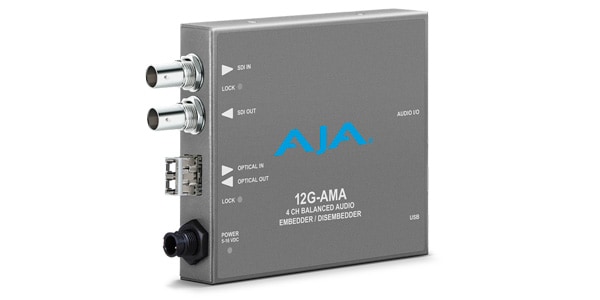 AJA Video Systems / 12G-AMA-TR オーディオ エンベッダー/ディスエンベッダー