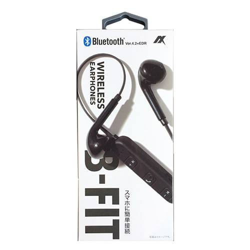 /B-FIT Bluetoothイヤホン AH-BT59 BK