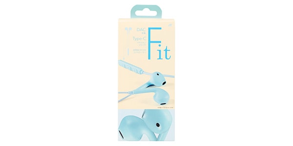 AXES / AH-c88 Blue Fit Type-C Hands-free Earphones画像2
