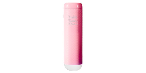 AXES / AMB-2500 PK Stick リチウムバッテリー2500mAh ピンク