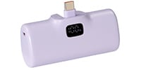 AXES / AMB-C5000 パープル ポケットチャージャー Type-C 5000ｍAh