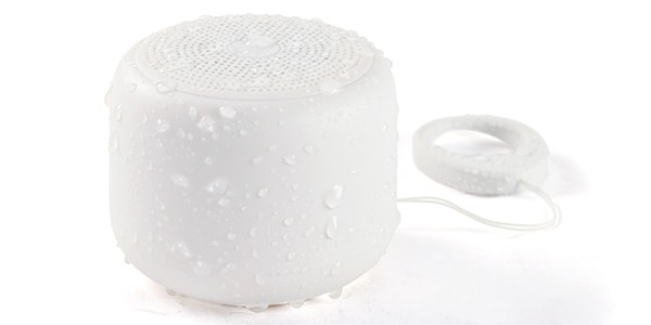 SOUNDIC Bluetoothスピーカー ホワイト （小型透明 bluetooth