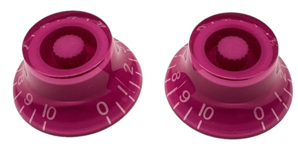 AxLabs / AX-L441-2 Purple Bell Knob /White