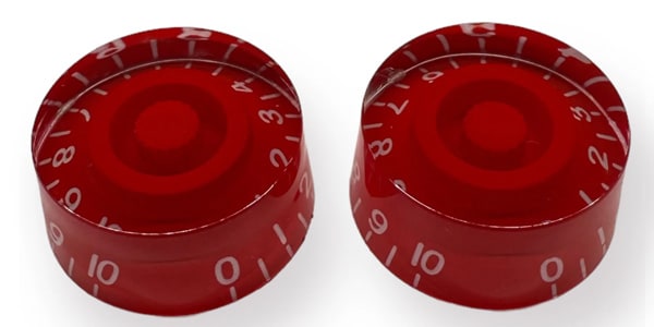 AxLabs / AX-L530-2 Red Speed Knob /White 2個セット