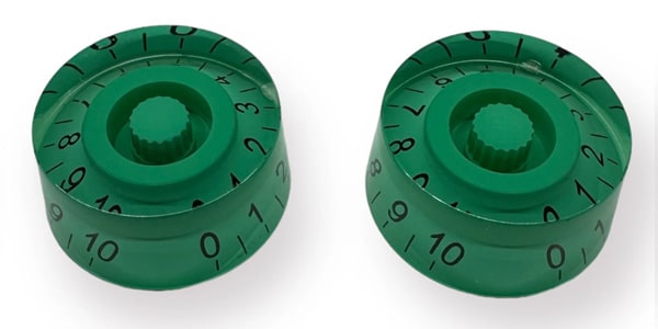 AxLabs / AX-L532-2 Seafoam Green Speed Knob /Black 2個セット