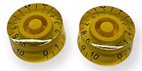 AxLabs / AX-L537-2 Yellow Speed Knob /Black 2個セット