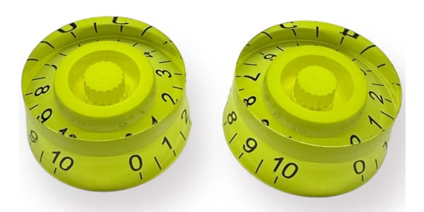 AxLabs / AX-L538-2 Neon Green Speed Knob /Black 2個セット