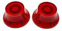 AxLabs / AX-L553-2 Red Bell Knob /Black