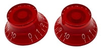 AxLabs / AX-L554-2 Red Bell Knob /White