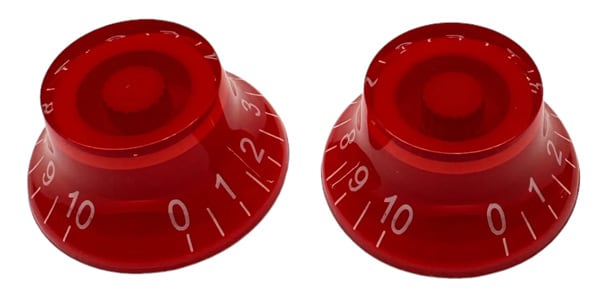AxLabs / AX-L554-2 Red Bell Knob /White