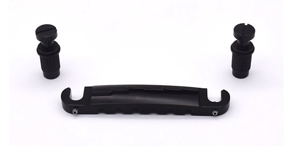 AxLabs / LP Junior Style Wrap-Around Bridge With Compensated Top BK