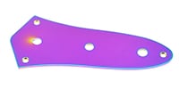 AxLabs / Steel J-Bass Style Control Plate, 3-Hole Burnt Chrome