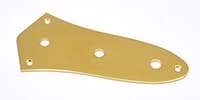 AxLabs / Steel J-Bass Style Control Plate, 3-Hole Gold