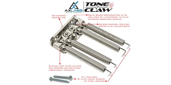 AxLabs / Tone Claw Locking Spring Claw Brass画像4