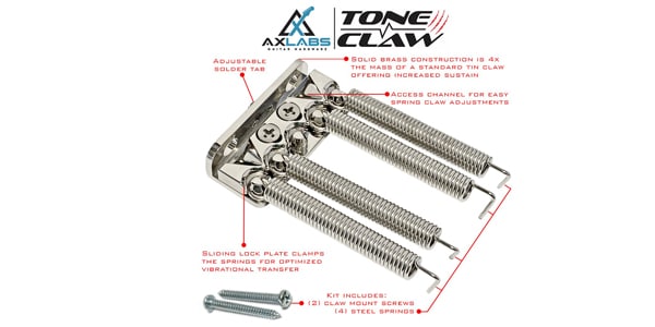AxLabs / Tone Claw Locking Spring Claw Nickel画像3