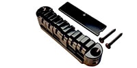 BABICZ / FCH OEM Tune-O-Matic Bridge Arched Plate Black