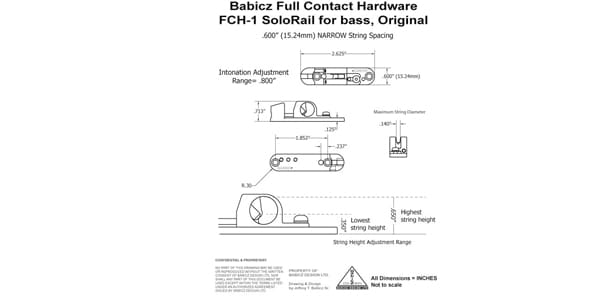 BABICZ / FCH Solo Rail Chrome画像4
