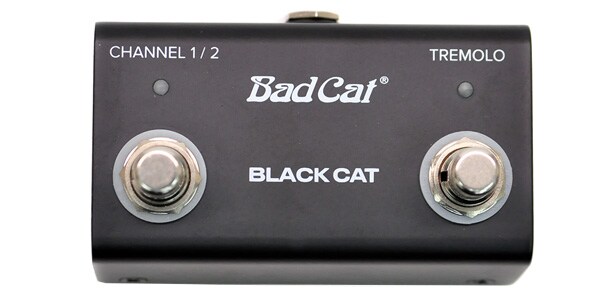 BAD CAT / Two-Button Footswitch w/ LEDs for Black Cat Amp画像2