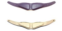 B.AIR / APAD-N-PUR Coloured leather pad, standard violet.