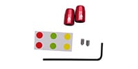 B.AIR / BCL/3-RD Blade clinch for 3mm cord Red