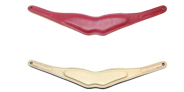 B.AIR / BPAD-N-CPR Coloured leather pad Slim Campari