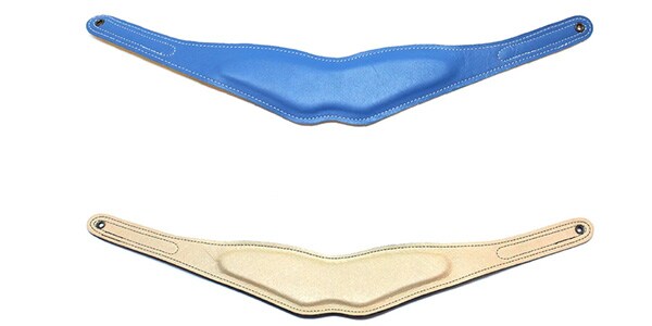 B.AIR / BPAD-N-CRM Coloured leather pad Slim Cremaris