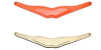 B.AIR / BPAD-N-TNG Coloured leather pad Slim Tangerine