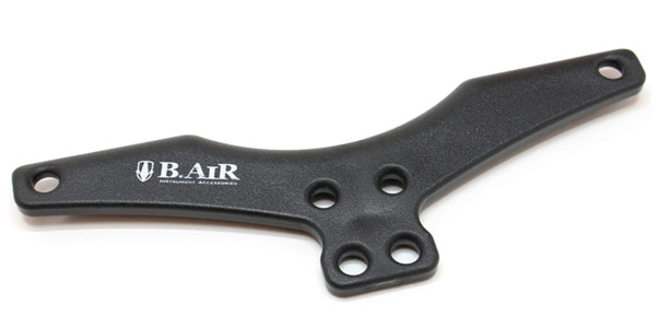 B.AIR / BS-PLP V-shaped plate, plastic, black.