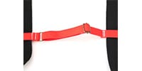 B.AIR / BS-RBBT-RD Auxiliary rubber belt, red