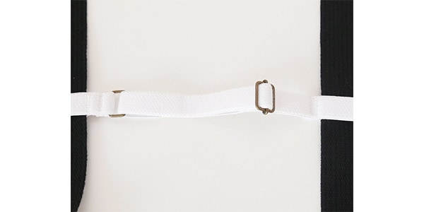 B.AIR / BS-RBBT-WH Auxiliary Rubber Belt White