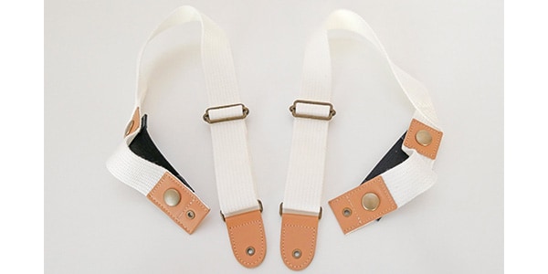 B.AIR / BS-SHBT-WH Shoulder Belt White