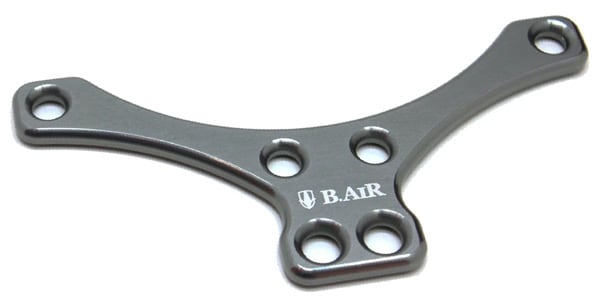 B.AIR / STP-N-GY V-shaped plate, standard Grey
