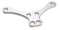 B.AIR / STP-N-SV V-shaped plate, standard silver
