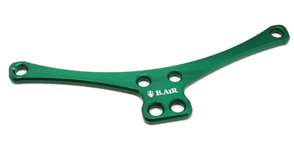 B.AIR / WDP-N-GR V-shaped plate wide green