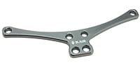 B.AIR / WDP-N-GY V-shaped plate, wide, grey
