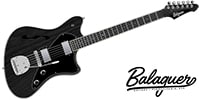 Balaguer Guitars / Espada Ambient Select, Gloss See Through Black