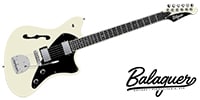 Balaguer Guitars / Espada Ambient Select, Gloss Solid Vintage White