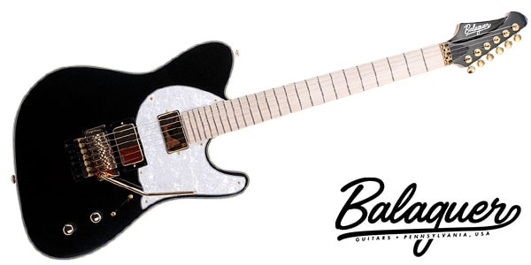 Balaguer Guitars ( バラゲール・ギターズ )  / Thicket TM Travis Miguel Gloss Metallic Black