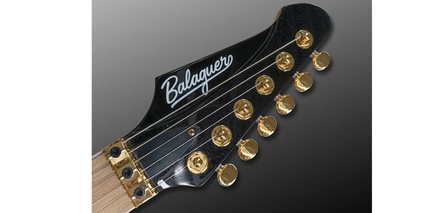 Balaguer Guitars ( バラゲール・ギターズ )  / Thicket TM Travis Miguel Gloss Metallic Black画像5