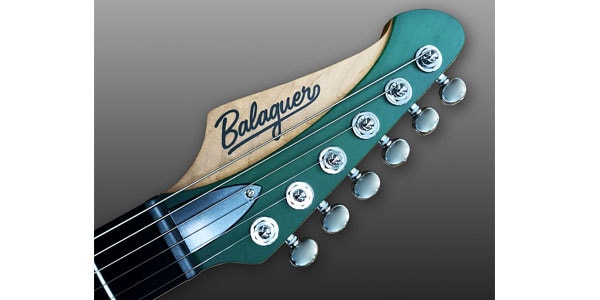 Balaguer Guitars ( バラゲール・ギターズ )  / The Toro AW Andy Williams See-Through Turquoise画像4