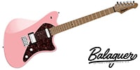 Balaguer Guitars / ST Espada, Gloss Pastel Pink