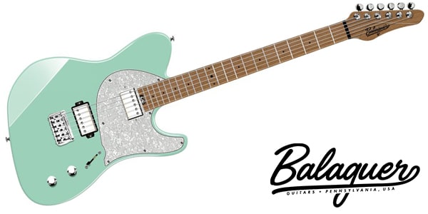Balaguer Guitars ( バラゲール・ギターズ )  / ST Thicket, Pastel Green