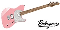 Balaguer Guitars / ST Thicket, Gloss Pastel Pink