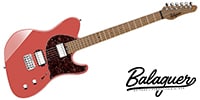 Balaguer Guitars / ST Thicket, Gloss Vintage Red