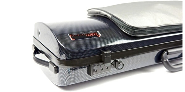 bam ( バム )  / バイオリンケース 2011XL C  HIGHTECH Oblong Carbon Black画像3
