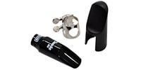Bari Woodwinds / RSS64 Soprano Saxophone Mouthpiece Hard Rubber .064