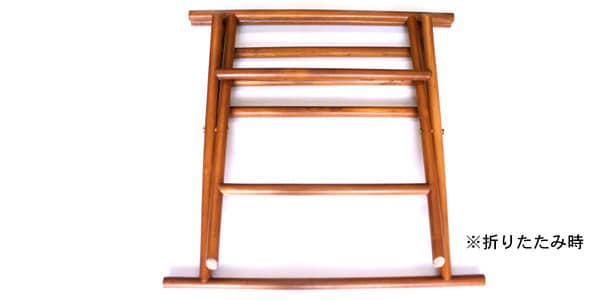 BASIX / Asian teak towel rack AZR075画像4