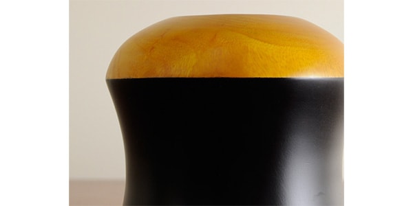 BASIX / Asian flower vase BVW050 Mango wood画像3